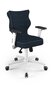 Biroja krēsls Entelo Perto White TW24, tumši pelēks cena un informācija | Biroja krēsli | 220.lv