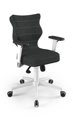 Biroja krēsls Entelo Perto White DC17, tumši pelēks цена и информация | Офисные кресла | 220.lv