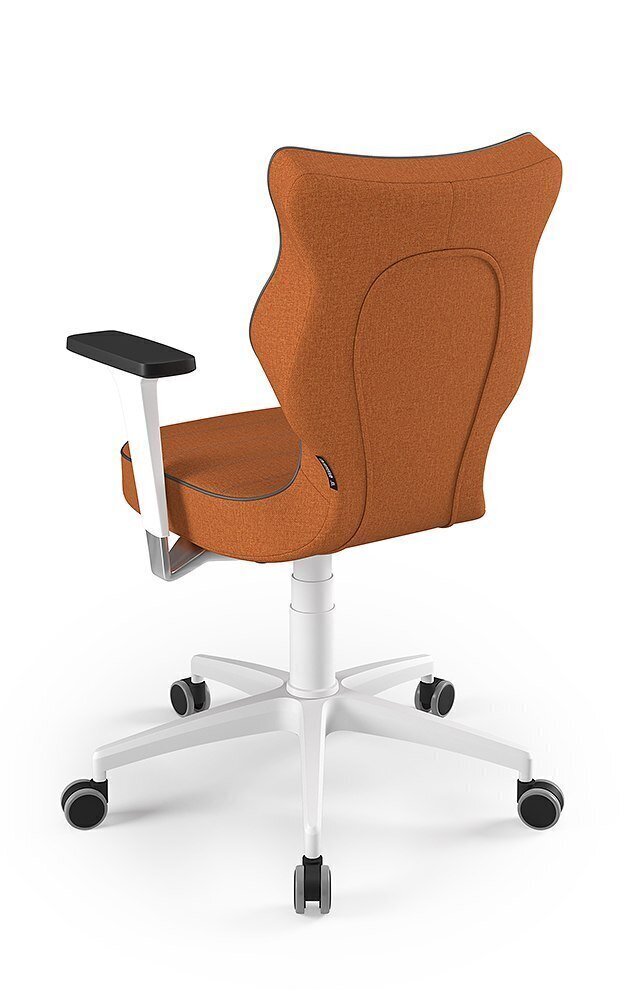 Biroja krēsls Entelo Perto White FC34, oranžs cena un informācija | Biroja krēsli | 220.lv
