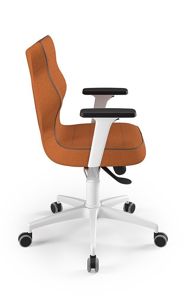 Biroja krēsls Entelo Perto White FC34, oranžs cena un informācija | Biroja krēsli | 220.lv