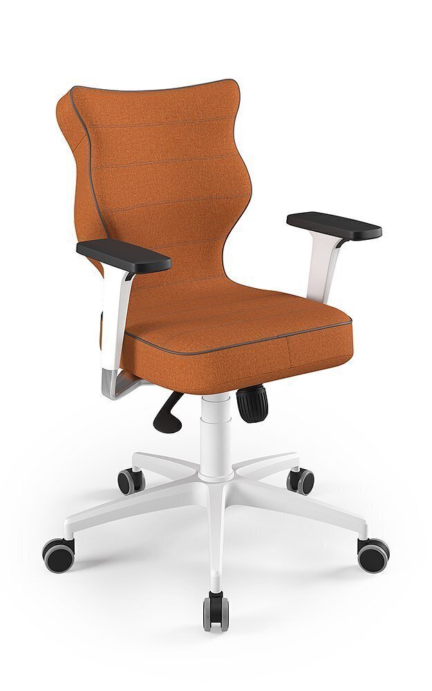 Biroja krēsls Entelo Perto White FC34, oranžs цена и информация | Biroja krēsli | 220.lv