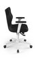 Biroja krēsls Entelo Perto White VL01, melns cena un informācija | Biroja krēsli | 220.lv