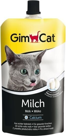 GimCat Cat Milk piens kaķiem 200 ml cena un informācija | Gardumi kaķiem | 220.lv