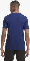 Футболка Puma Ess Logo Tee Elektro Blue цена и информация | Мужские футболки | 220.lv