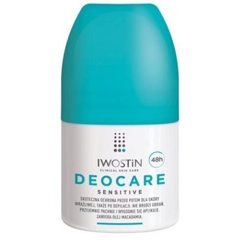 Rullīšu dezodorants Iwostin Deocare Sensitive, 50 ml cena un informācija | Dezodoranti | 220.lv