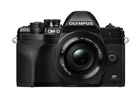 Olympus OM-D E-M10 Mark IV + ED 14-42mm EZ PANCAKE (Black) цена и информация | Цифровые фотоаппараты | 220.lv