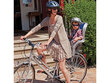 Aizmugurējais velosipēda krēsliņš OkBaby 10+ EN 1M2 Nero/Grigio cena un informācija | Bērnu velosipēdu sēdeklīši | 220.lv