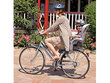 Aizmugurējais velosipēda krēsliņš OkBaby 10+ EN 1M2 Nero/Grigio cena un informācija | Bērnu velosipēdu sēdeklīši | 220.lv