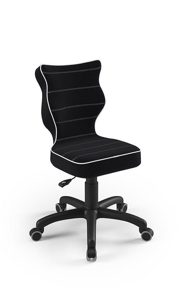 Bērnu krēsls Entelo Petit Black JS01, melns cena un informācija | Biroja krēsli | 220.lv