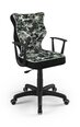 Эргономичное офисное кресло Entelo Norm ST33, серое/черное
