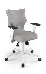 Офисное кресло Entelo Perto White DC18, серое цена и информация | Офисные кресла | 220.lv
