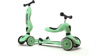 Skrejritenis - trīsritenis Scoot & Ride 2in1, zaļš цена и информация | Самокаты | 220.lv