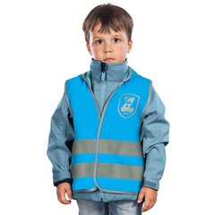 REER Bērnu drošības veste Little Monster S/M, zila цена и информация | Одежда для велосипедистов | 220.lv