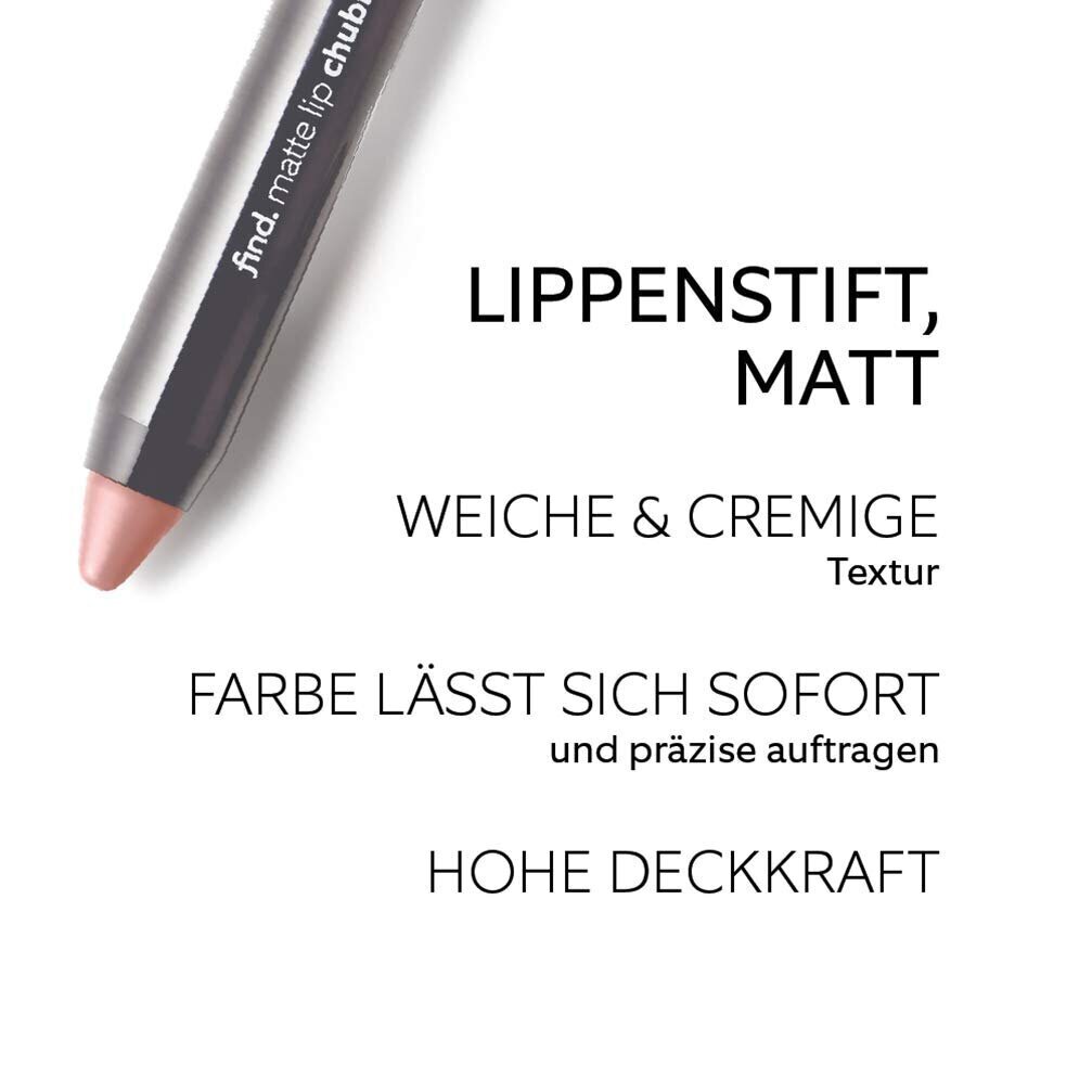 Lūpu kosmētikas komplekts Find: matēta lūpu krāsa, 2,5 g + spīdīga lūpu krāsa, 2,5 g cena un informācija | Lūpu krāsas, balzāmi, spīdumi, vazelīns | 220.lv