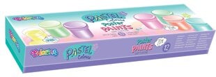 Гуашь Colorino Pastel, 12 пастельных оттенков, 20 мл цена и информация | Принадлежности для рисования, лепки | 220.lv