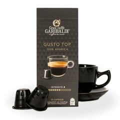 Кофейные капсулы Gran Caffe Garibaldi - Gusto Top, для кофемашин Nespresso®, 10 шт. цена и информация | Кофе, какао | 220.lv