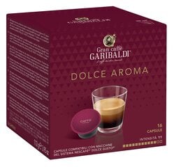 Gran Caffe Garibaldi, Dolce Aroma, 16 капсул, подходящих для машин Dolce Gusto цена и информация | Кофе, какао | 220.lv