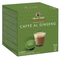 Gran Caffe Garibaldi - Caffe Al Ginseng, 16 gab. Dolce Gusto automātiem piemērotas kapsulas cena un informācija | Kafija, kakao | 220.lv