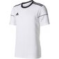 T-krekls zēniem Adidas Squadra 17 Junior, balts цена и информация | Zēnu krekli | 220.lv