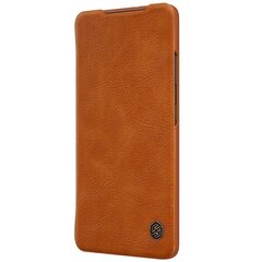 Nillkin Qin original leather чехол для Samsung Galaxy S21 Ultra 5G, коричневый цена и информация | Чехлы для телефонов | 220.lv
