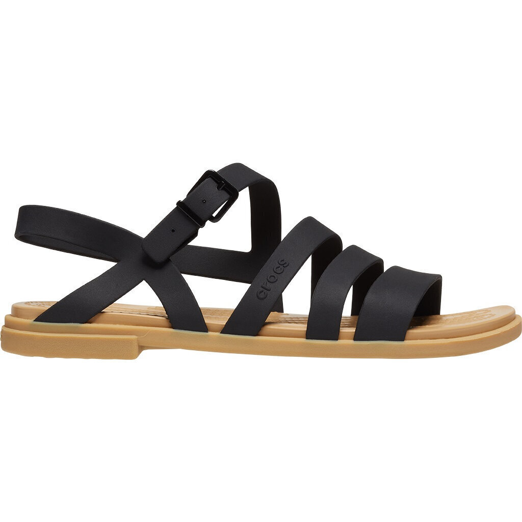 Sieviešu sandales Crocs ™ Tulum Sandal, Black / Tan цена и информация | Sieviešu sandales | 220.lv