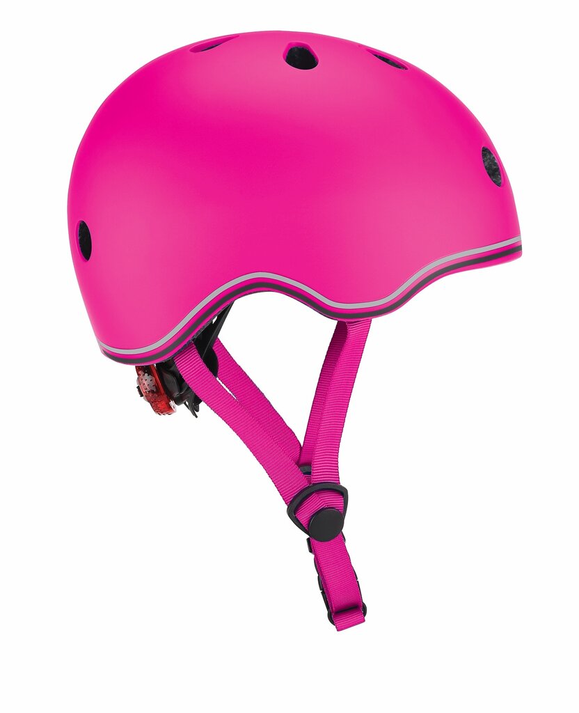 Ķivere Globber Go Up Lights, XXS/XS ( 45-51cm), rozā, 506-110 cena un informācija | Ķiveres | 220.lv