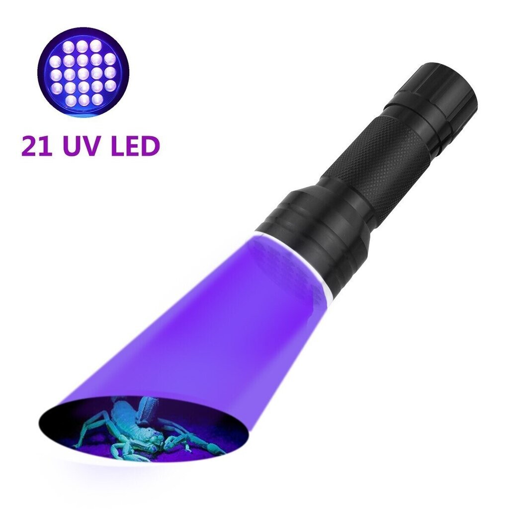 Universāls UV lukturis, 21 LED cena un informācija | Lukturi | 220.lv