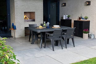 Садовый стол Baltimore, серый цена и информация | Столы для сада | 220.lv