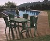 Dārza krēsls Santorini, bēšs cena un informācija | Dārza krēsli | 220.lv