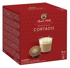 Gran Caffe Garibaldi - CORTADO, 16 gab. Dolce Gusto automātiem piemērotas kapsulas cena un informācija | Kafija, kakao | 220.lv