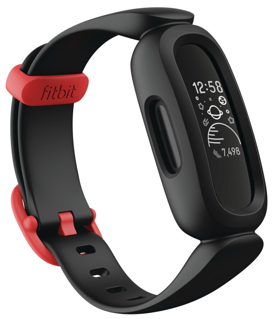 Fitbit Ace 3, melns cena un informācija | Fitnesa aproces | 220.lv