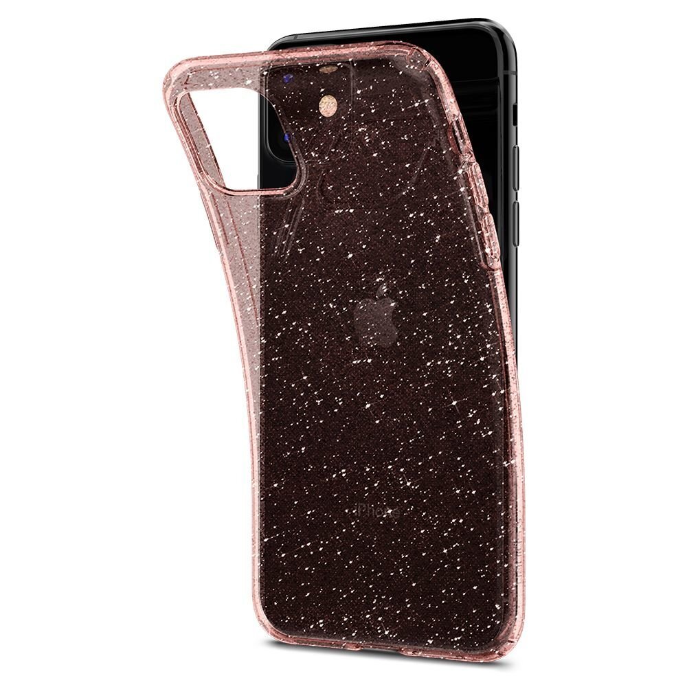 iPhone 11 Spigen Glitter Rose vāciņš, rozā cena un informācija | Telefonu vāciņi, maciņi | 220.lv