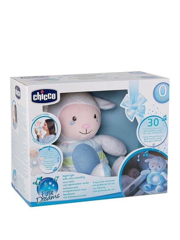 Muzikālā projektora aita Chicco First Dreams Lullaby Sheep Nightlight, zila цена и информация | Rotaļlietas zīdaiņiem | 220.lv