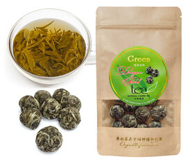 „DRAGON PEARL” (Big Pearl) Green tea - Ekskluzīva Ķīnas Zaļā tēja „Pūķa pērle” (Lielā Pērle), 50g cena un informācija | Tēja | 220.lv