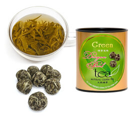 „DRAGON PEARL” (Big Pearl) Green tea - Ekskluzīva Ķīnas Zaļā tēja „Pūķa pērle” (Lielā Pērle), 100g cena un informācija | Tēja | 220.lv