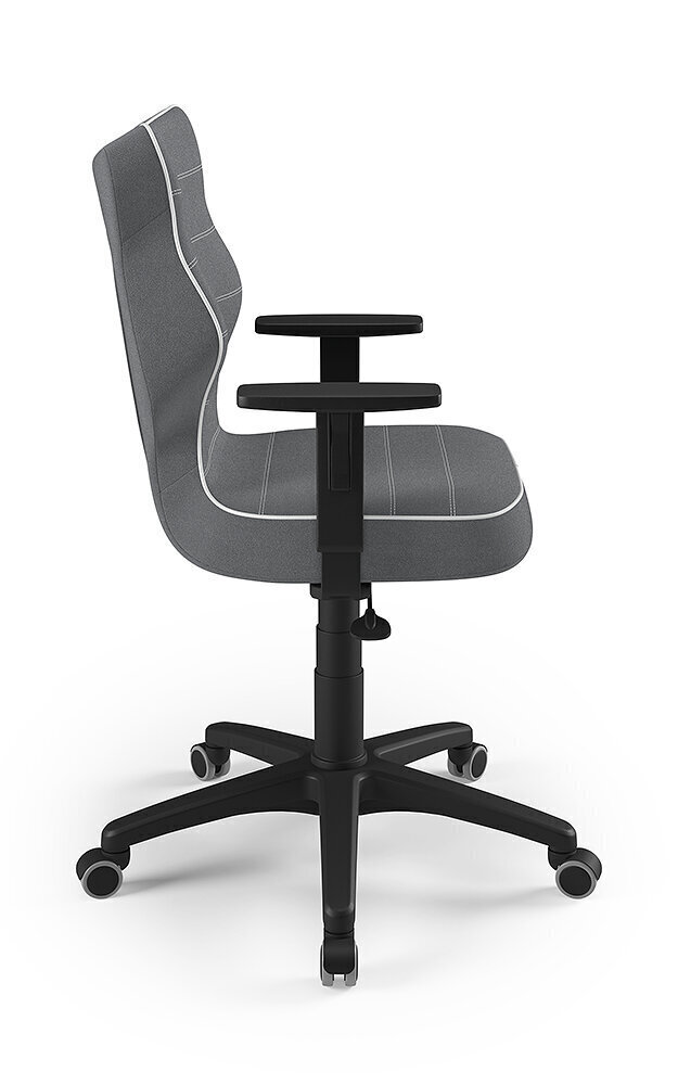 Biroja krēsls Entelo Duo JS33 6, tumši pelēks/melns cena un informācija | Biroja krēsli | 220.lv