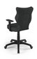 Biroja krēsls Entelo Duo DC17 6, melns cena un informācija | Biroja krēsli | 220.lv
