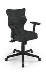 Biroja krēsls Entelo Nero DC17 6, melns cena un informācija | Biroja krēsli | 220.lv