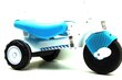 Trīsritenis-motocikls JR-907, zils/balts cena un informācija | Rotaļlietas zīdaiņiem | 220.lv