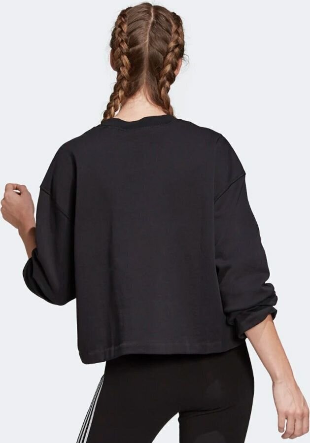 Džemperis sievietēm Adidas Originals Premium Crew Sweatshirt, melns cena un informācija | Jakas sievietēm | 220.lv