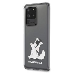 Samsung Galaxy S20 Ultra Karl Lagerfeld vāciņš, caurspīdīgs цена и информация | Чехлы для телефонов | 220.lv