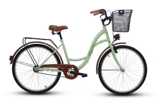 Pilsētas velosipēds Goetze Eco 26", zaļš cena un informācija | Velosipēdi | 220.lv