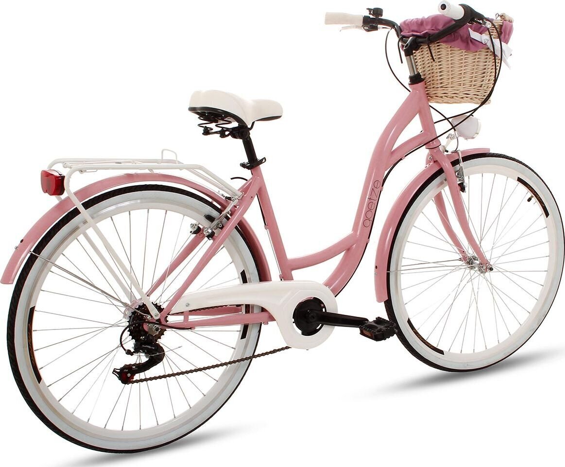 Pilsētas velosipēds Goetze Mood 28", rozā cena un informācija | Velosipēdi | 220.lv