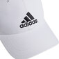 Cepure ar nagu sievietēm Adidas Baseball Cap Cot OSFM FK0890, balta цена и информация | Sieviešu cepures | 220.lv