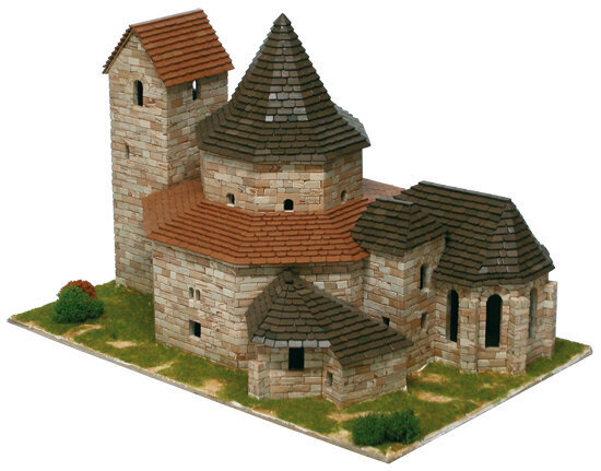 Konstrukciju komplekts modelēšanai Ottmarsheimas klostera baznīca (Francija), Aedes 1111 цена и информация | Konstruktori | 220.lv