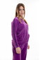 09-0059K-V Sieviešu pidžama "Berta", violeta cena un informācija | Naktskrekli, pidžamas | 220.lv
