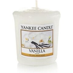 Aromātiskā svece Yankee Candle Vanilla, 49 g cena un informācija | Sveces un svečturi | 220.lv