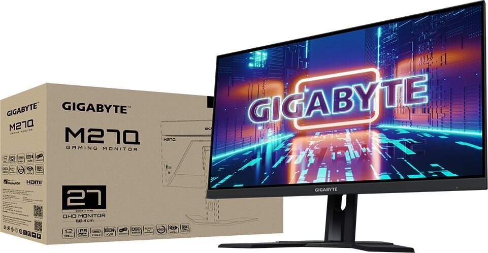 Gigabyte M27Q цена и информация | Monitori | 220.lv