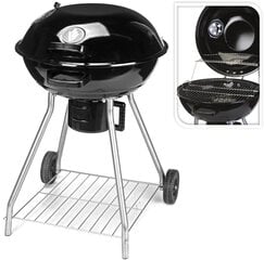 Grils ar riteņiem BBQ, 56 cm cena un informācija | Grili | 220.lv