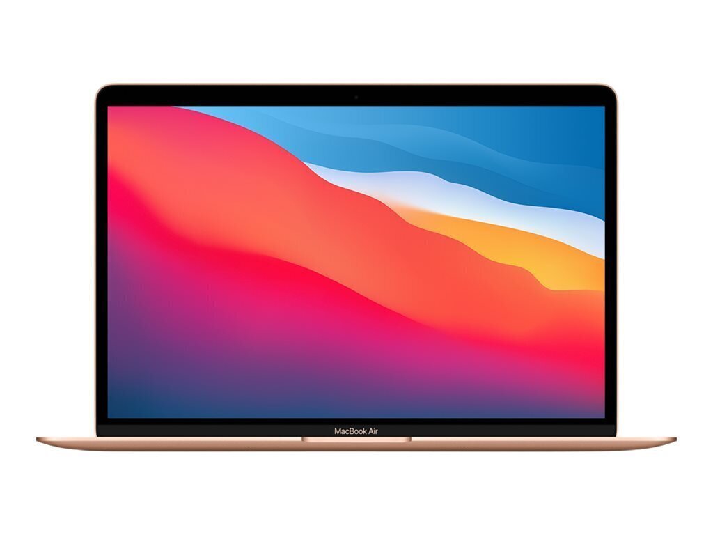Apple MacBook Air 13" M1 8C CPU, 7C 8/256GB Gold RUS MGND3RU/A cena un informācija | Portatīvie datori | 220.lv